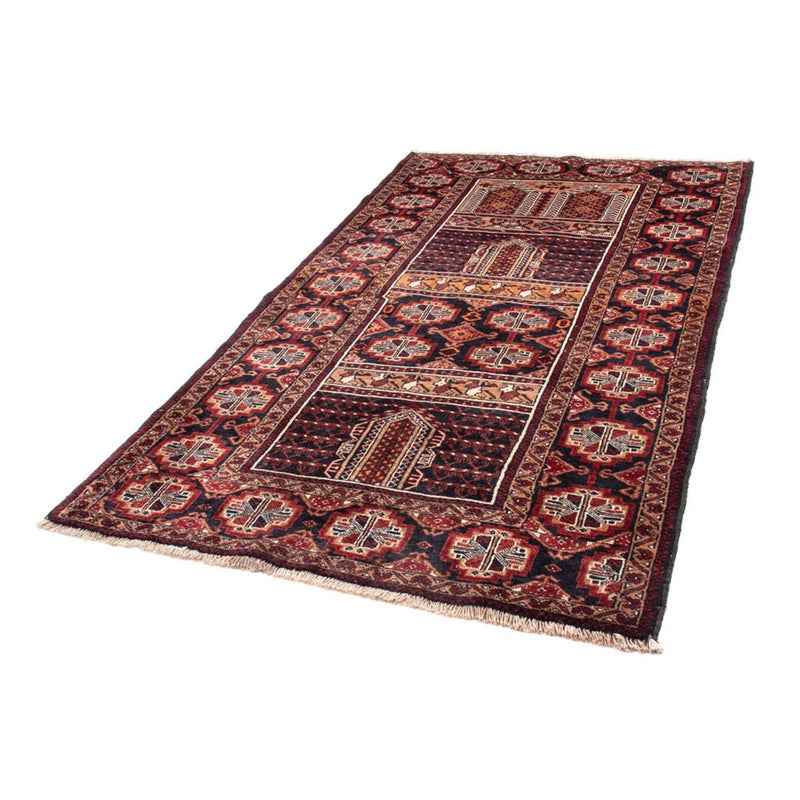 Loper Baluch tapijt - 201 x 111 cm - veelkleurig