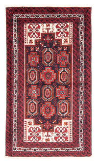 Loper Baluch tapijt - 194 x 110 cm - rood