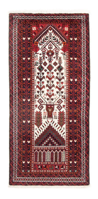 Loper Baluch tapijt - 197 x 100 cm - beige