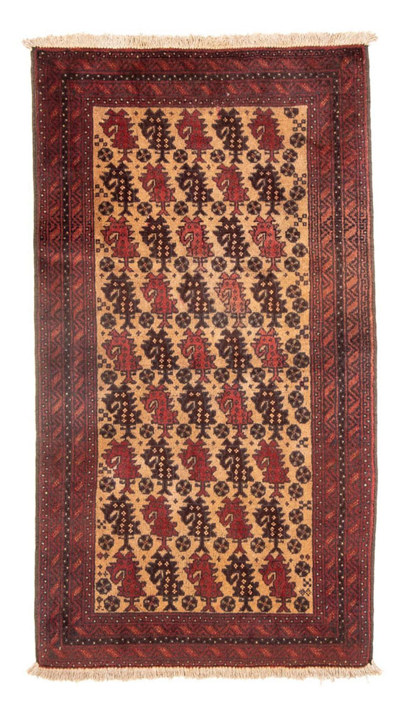 Baluch tapijt - 150 x 83 cm - beige