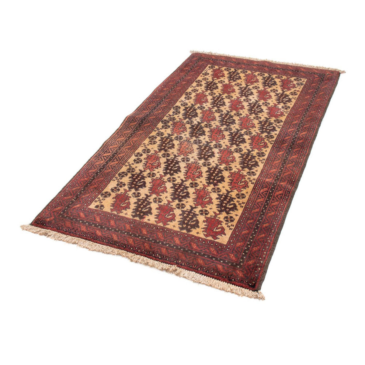 Baluch tapijt - 150 x 83 cm - beige