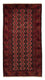 Loper Baluch tapijt - 219 x 110 cm - donkerrood