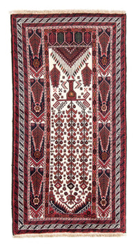 Loper Baluch tapijt - 191 x 101 cm - rood