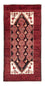 Loper Baluch tapijt - 202 x 100 cm - rood