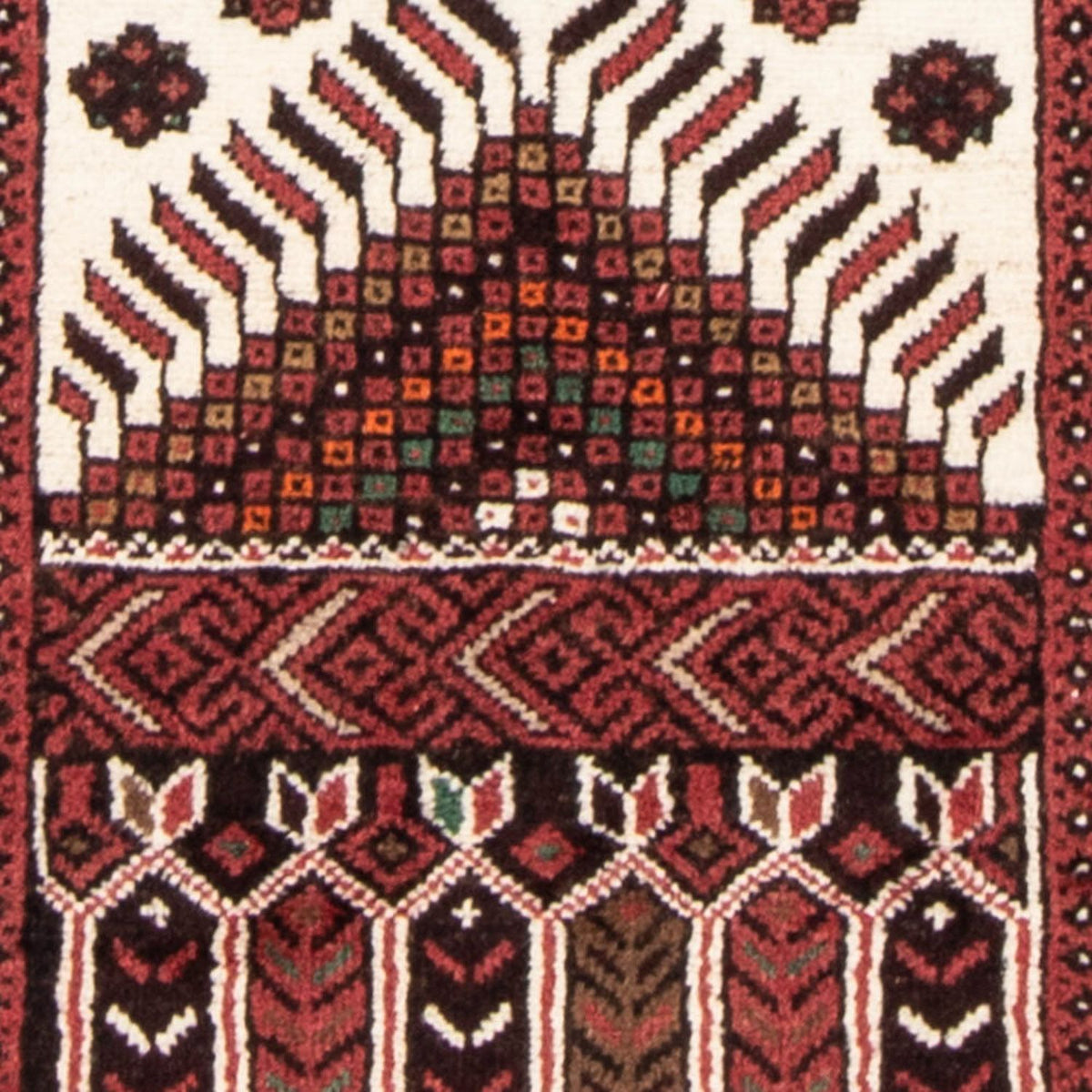 Loper Baluch tapijt - 175 x 97 cm - beige