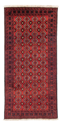 Loper Baluch tapijt - 185 x 97 cm - rood