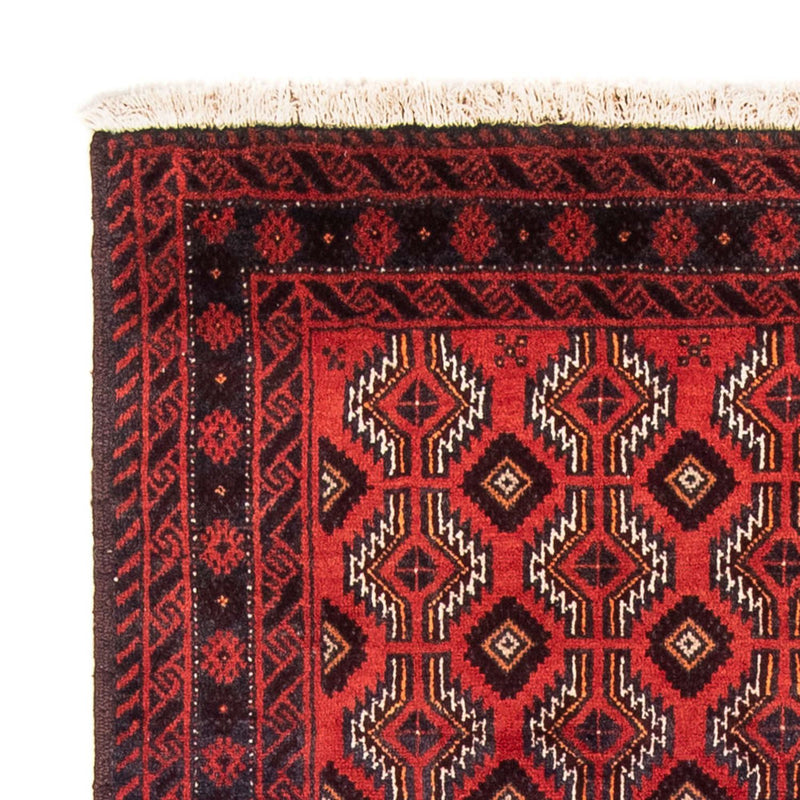 Loper Baluch tapijt - 185 x 97 cm - rood