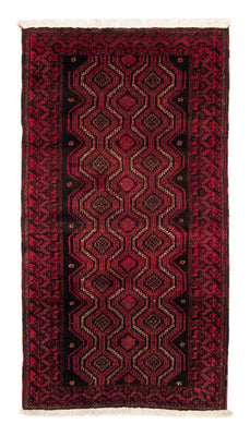 Loper Baluch tapijt - 180 x 96 cm - rood