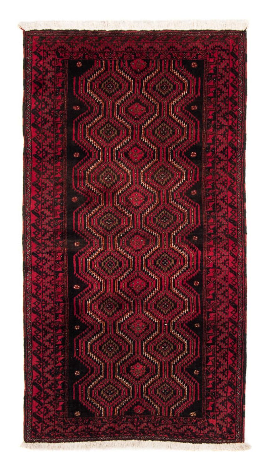 Loper Baluch tapijt - 180 x 96 cm - rood