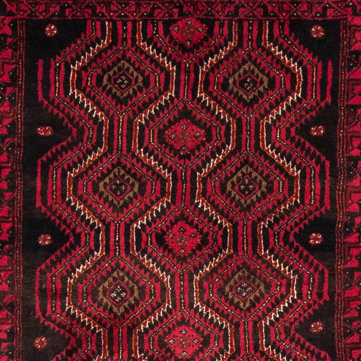 Loper Baluch tapijt - 180 x 96 cm - rood