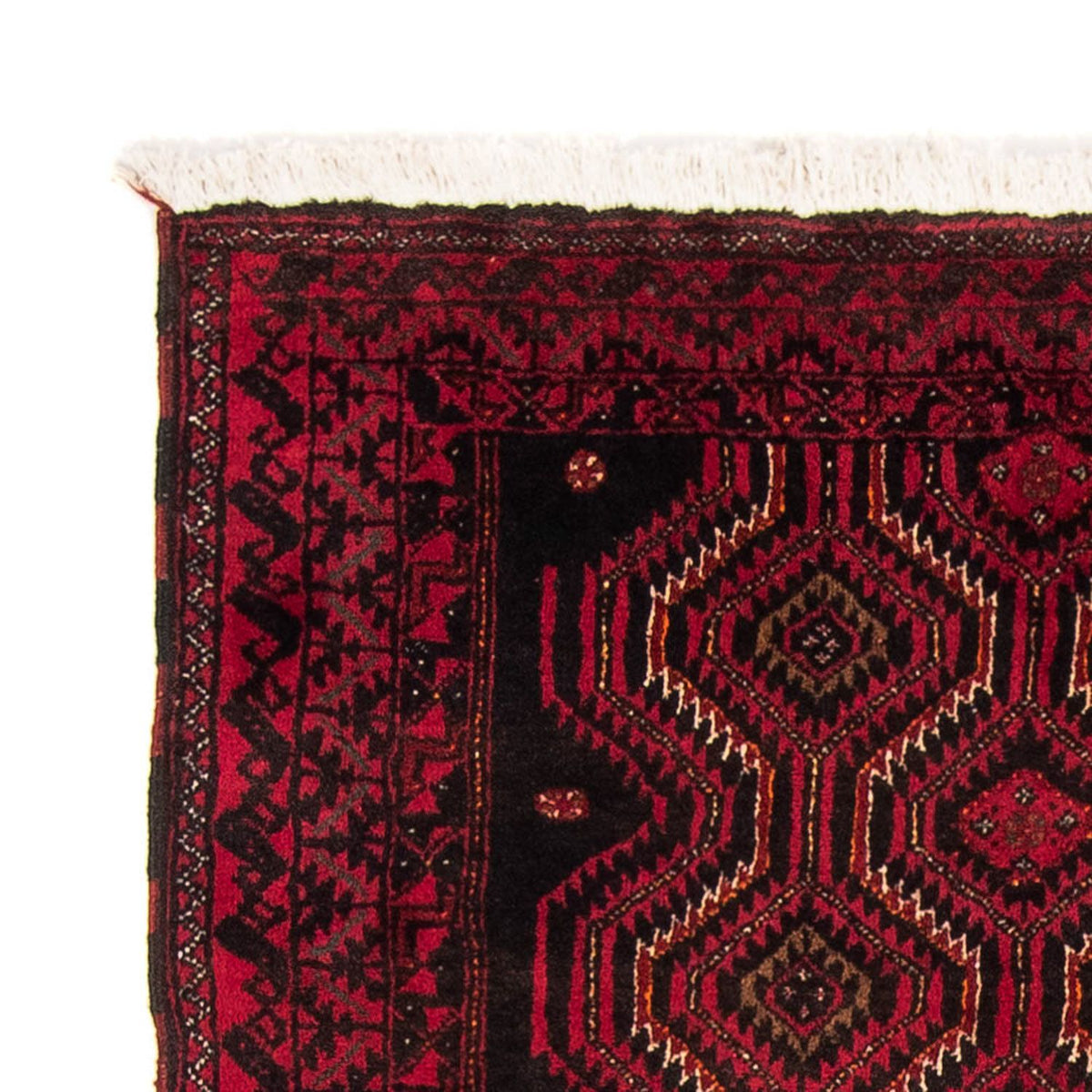 Loper Baluch tapijt - 180 x 96 cm - rood