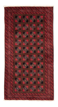 Loper Baluch tapijt - 197 x 104 cm - rood