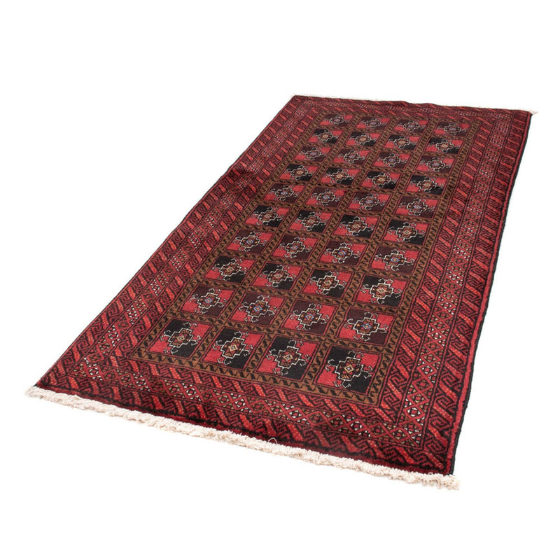 Loper Baluch tapijt - 197 x 104 cm - rood