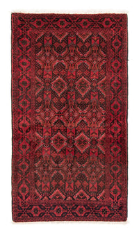 Loper Baluch tapijt - 196 x 100 cm - rood