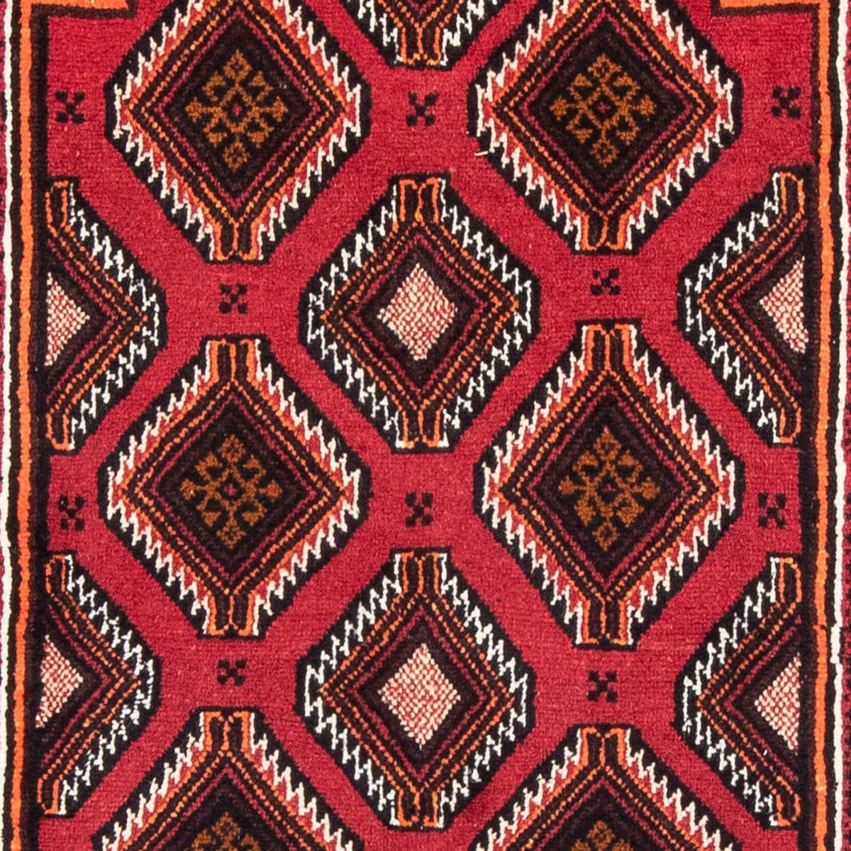 Loper Baluch tapijt - 194 x 104 cm - rood
