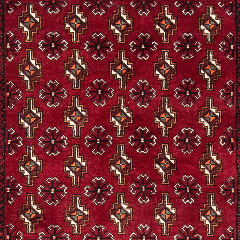 Loper Baluch tapijt - 194 x 101 cm - donkerrood
