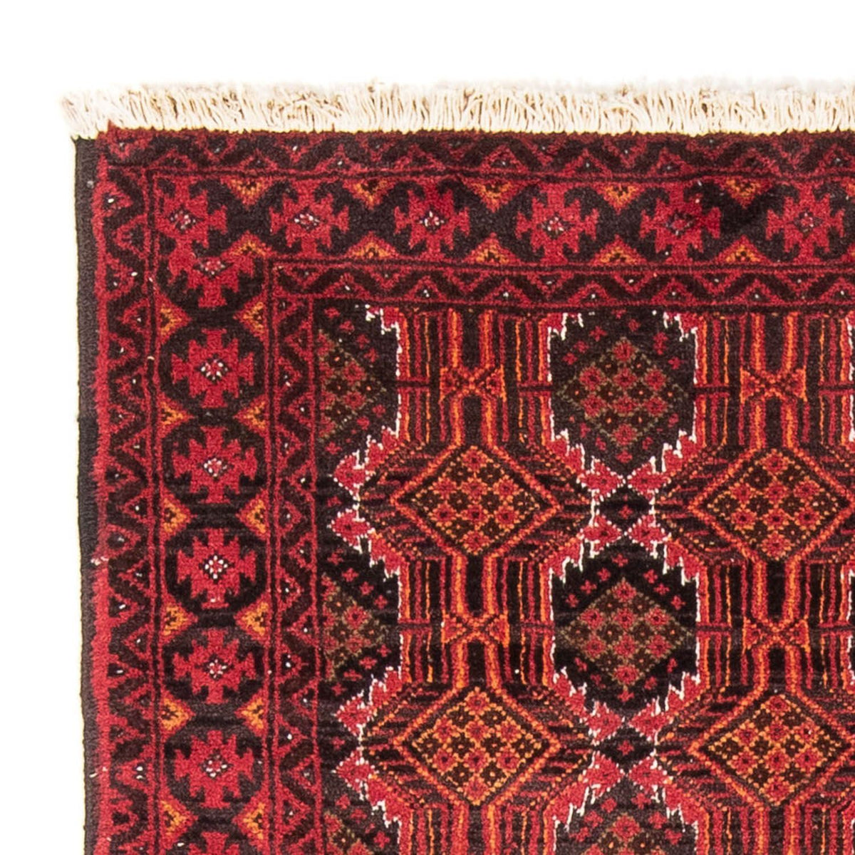 Loper Baluch tapijt - 184 x 98 cm - veelkleurig