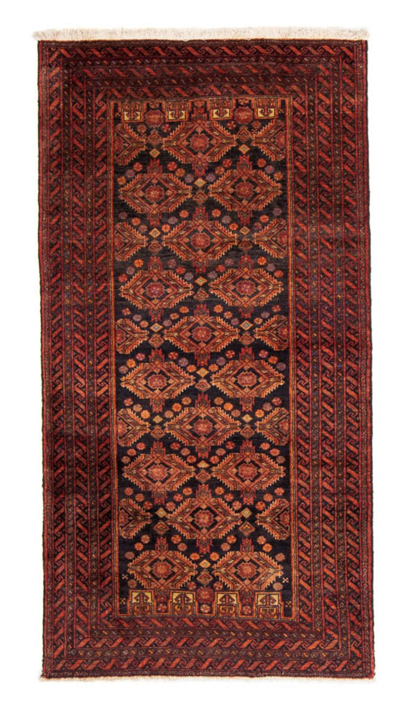 Loper Baluch tapijt - 189 x 102 cm - roest