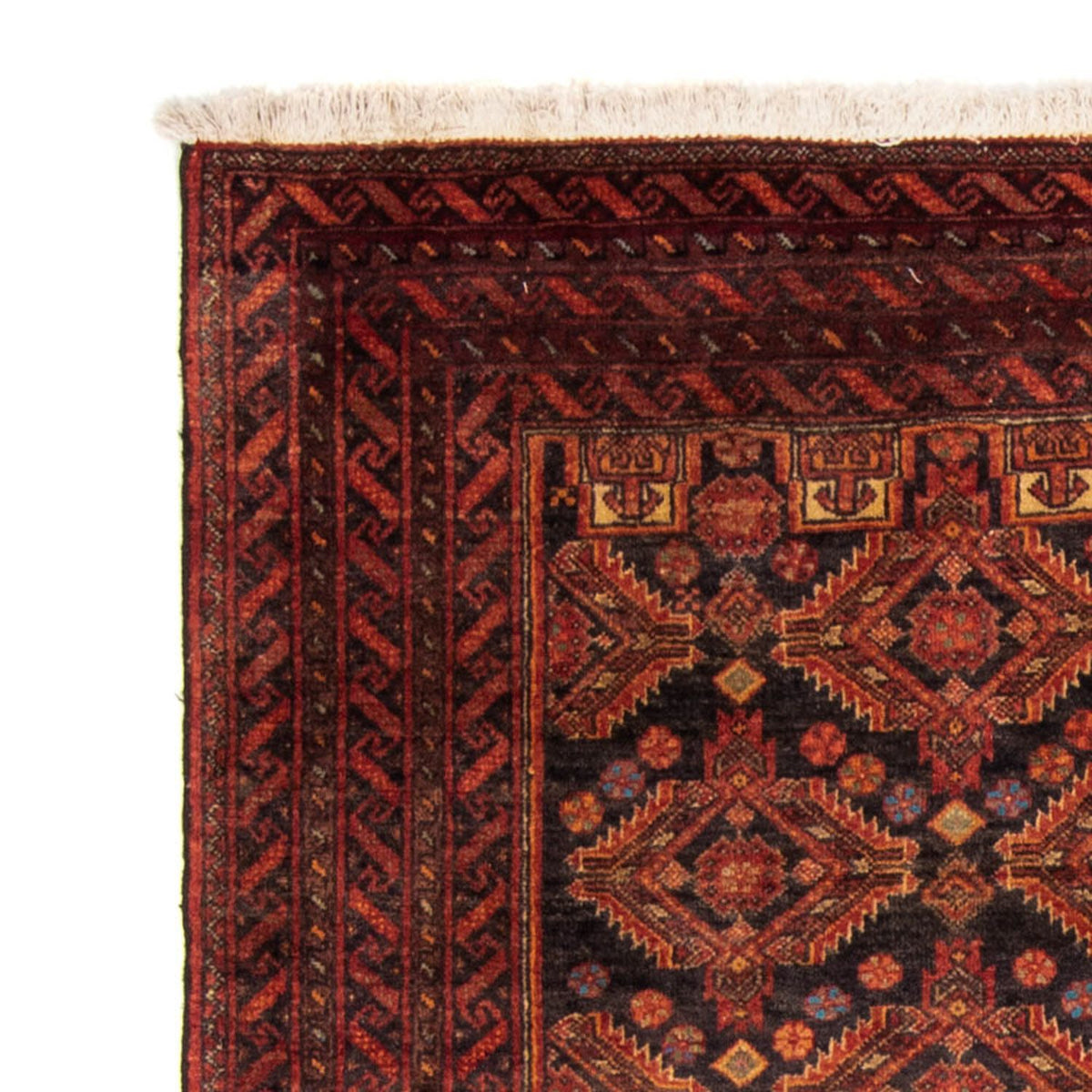 Loper Baluch tapijt - 189 x 102 cm - roest