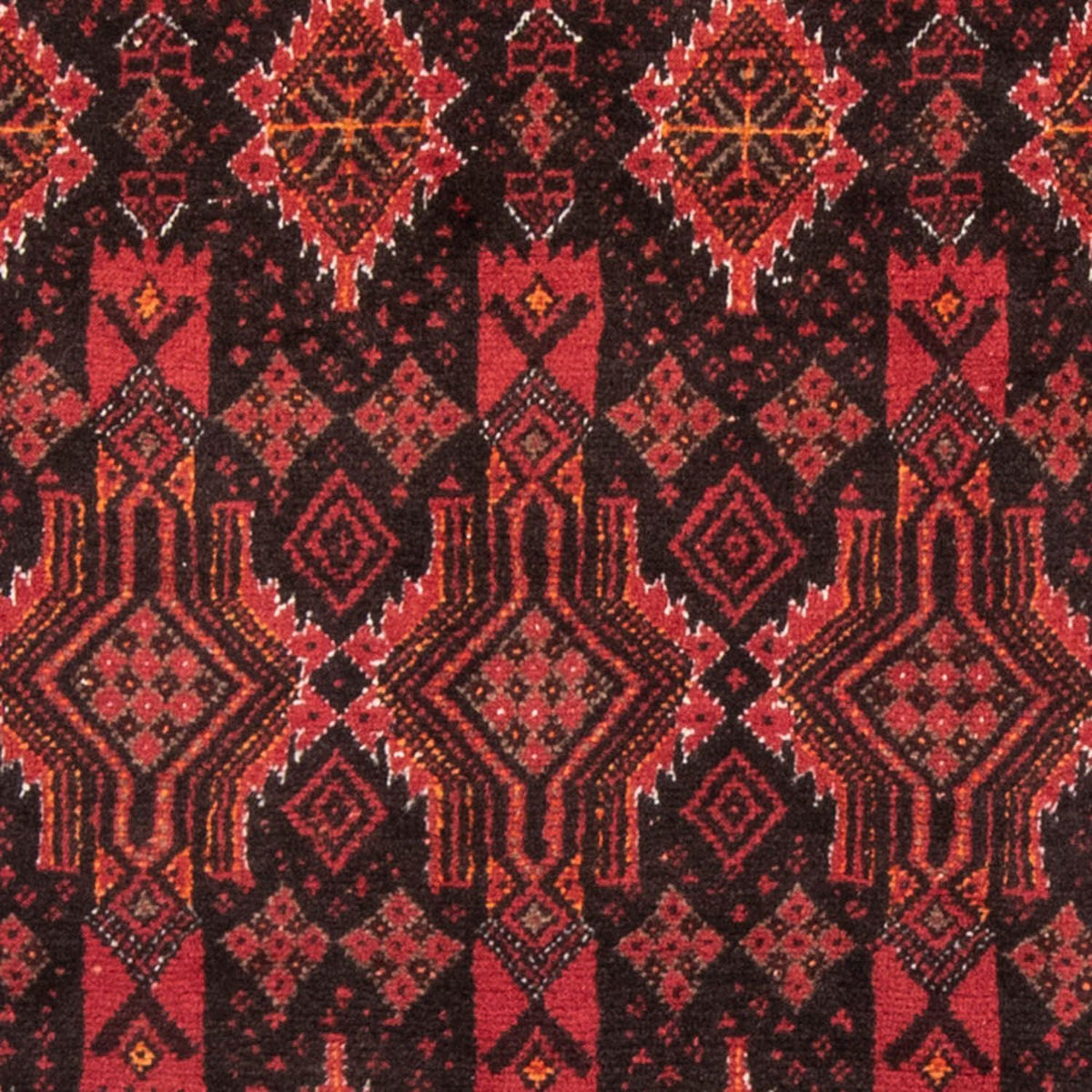 Loper Baluch tapijt - 184 x 100 cm - rood