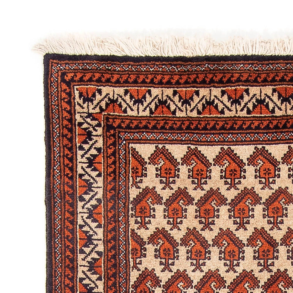 Loper Baluch tapijt - 178 x 100 cm - beige