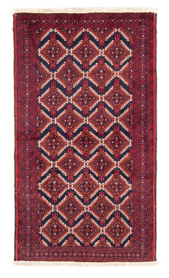 Loper Baluch tapijt - 175 x 94 cm - rood
