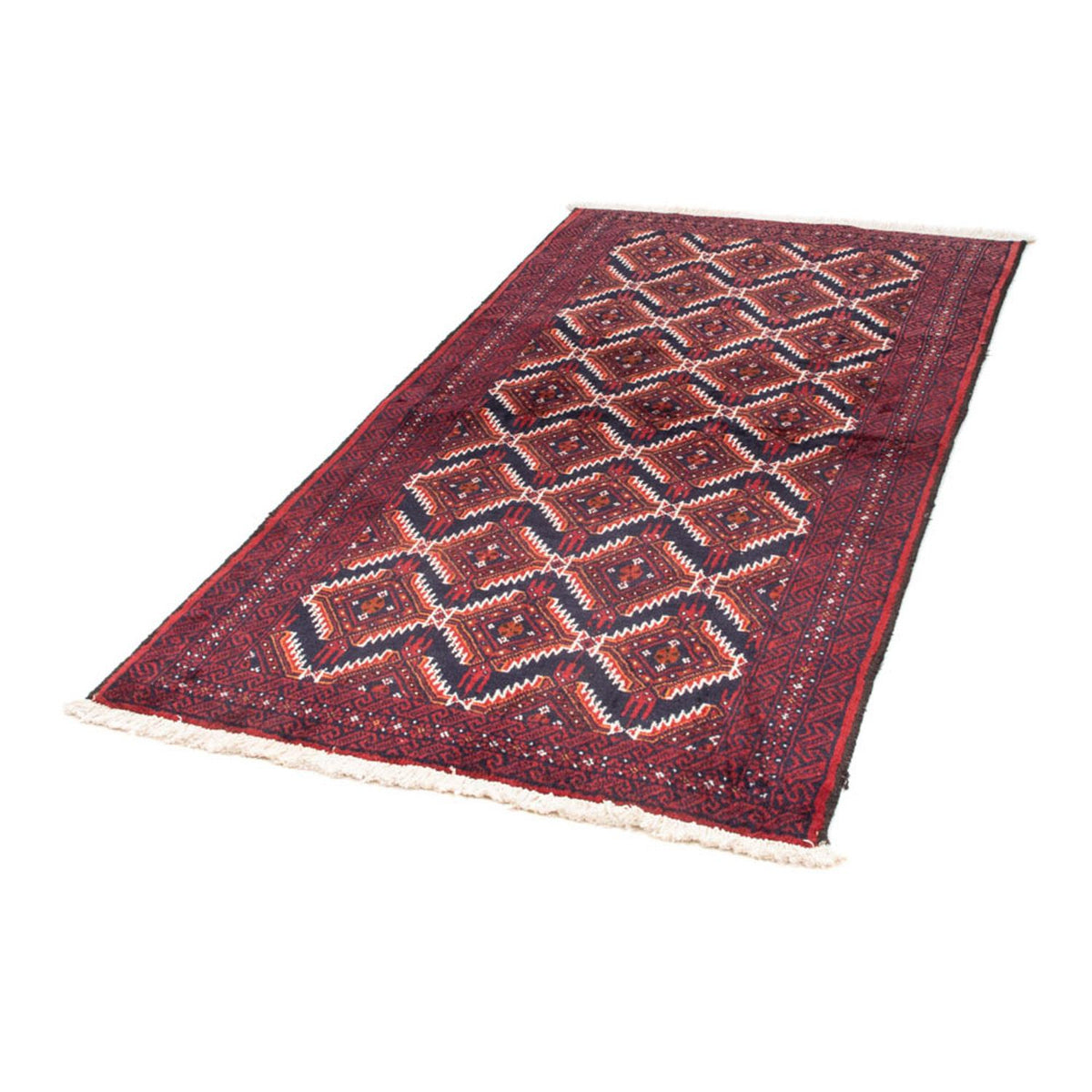 Loper Baluch tapijt - 175 x 94 cm - rood