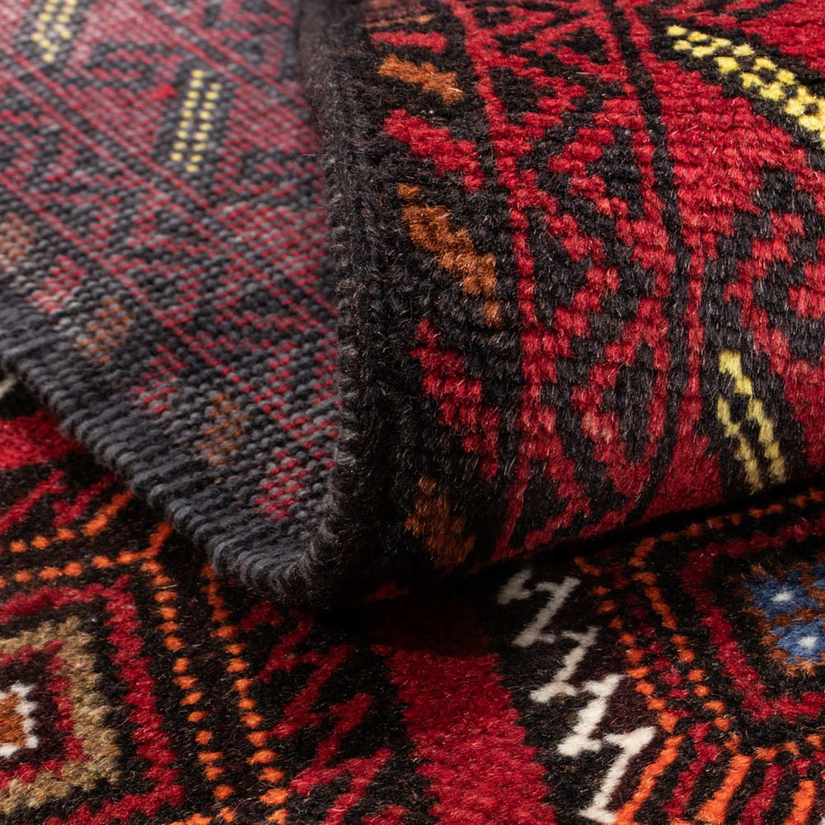 Loper Baluch tapijt - 194 x 102 cm - rood