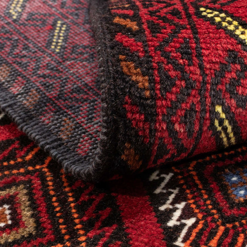 Loper Baluch tapijt - 194 x 102 cm - rood