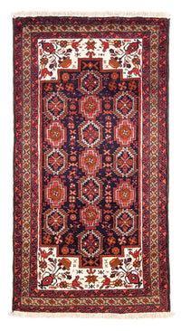 Loper Baluch tapijt - 181 x 101 cm - donkerblauw