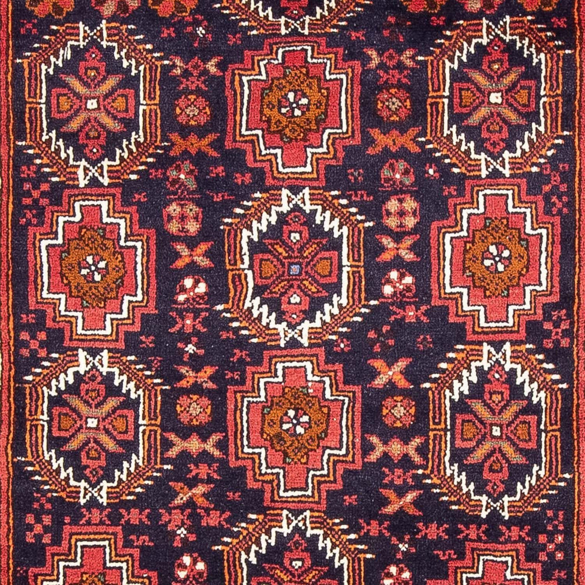 Loper Baluch tapijt - 181 x 101 cm - donkerblauw