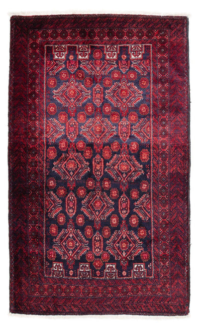 Baluch tapijt 108x187cm - Oosters Tapijt - donkerblauw