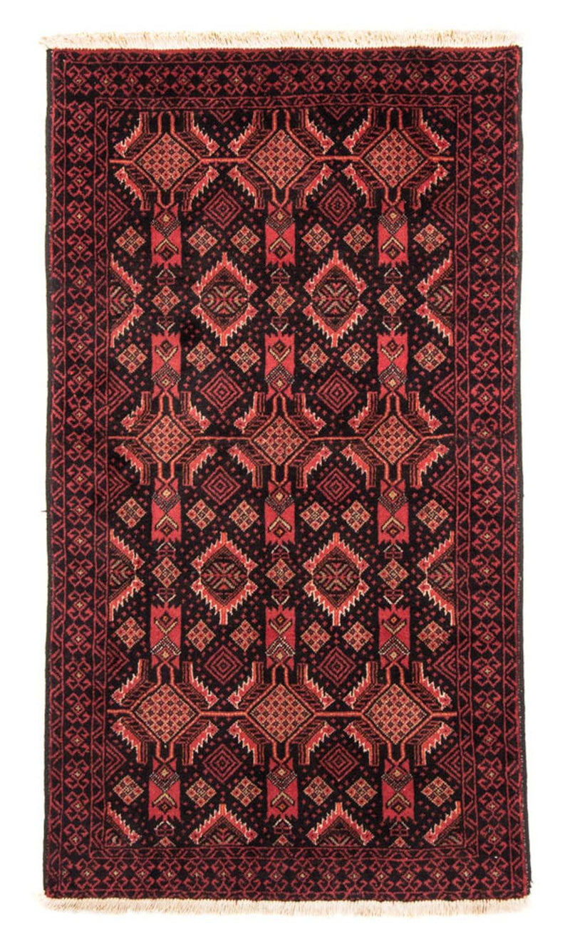 Loper Baluch tapijt - 176 x 101 cm - licht rood