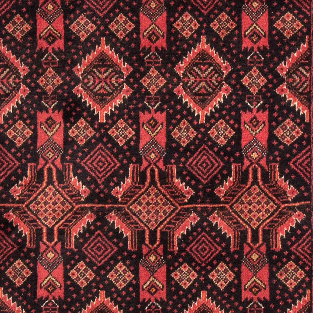 Loper Baluch tapijt - 176 x 101 cm - licht rood