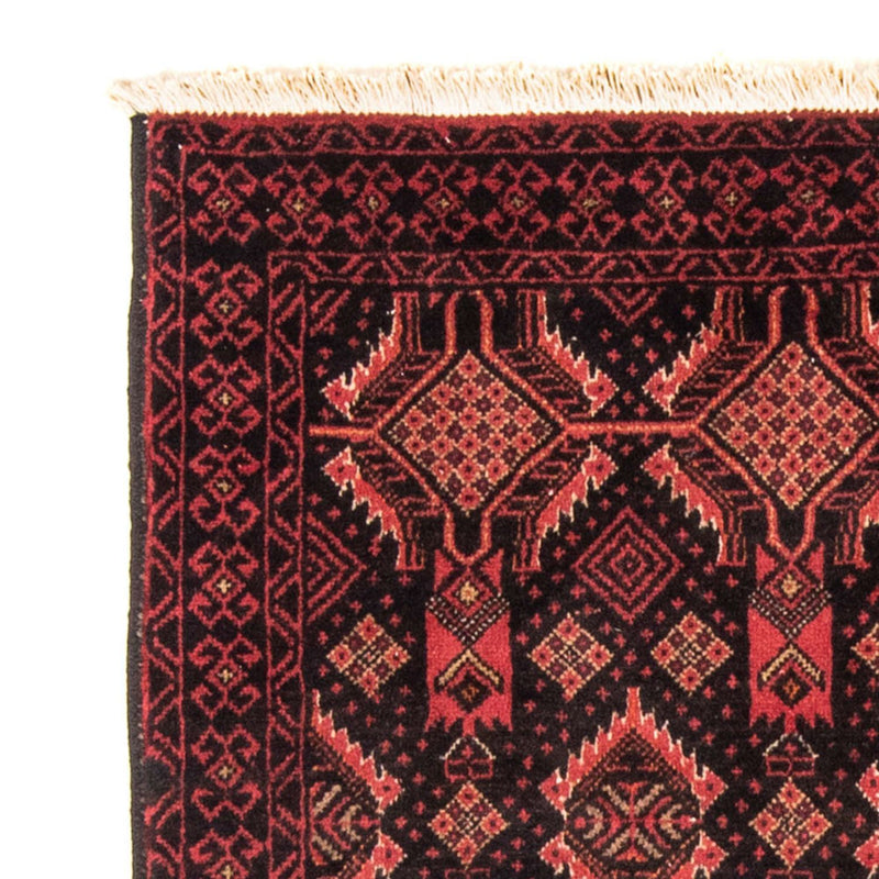 Loper Baluch tapijt - 176 x 101 cm - licht rood