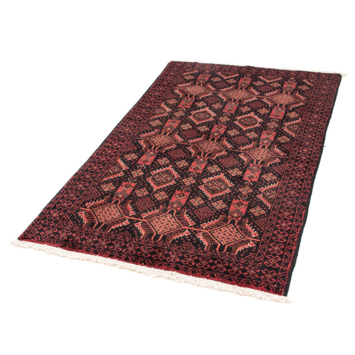 Loper Baluch tapijt - 176 x 101 cm - licht rood