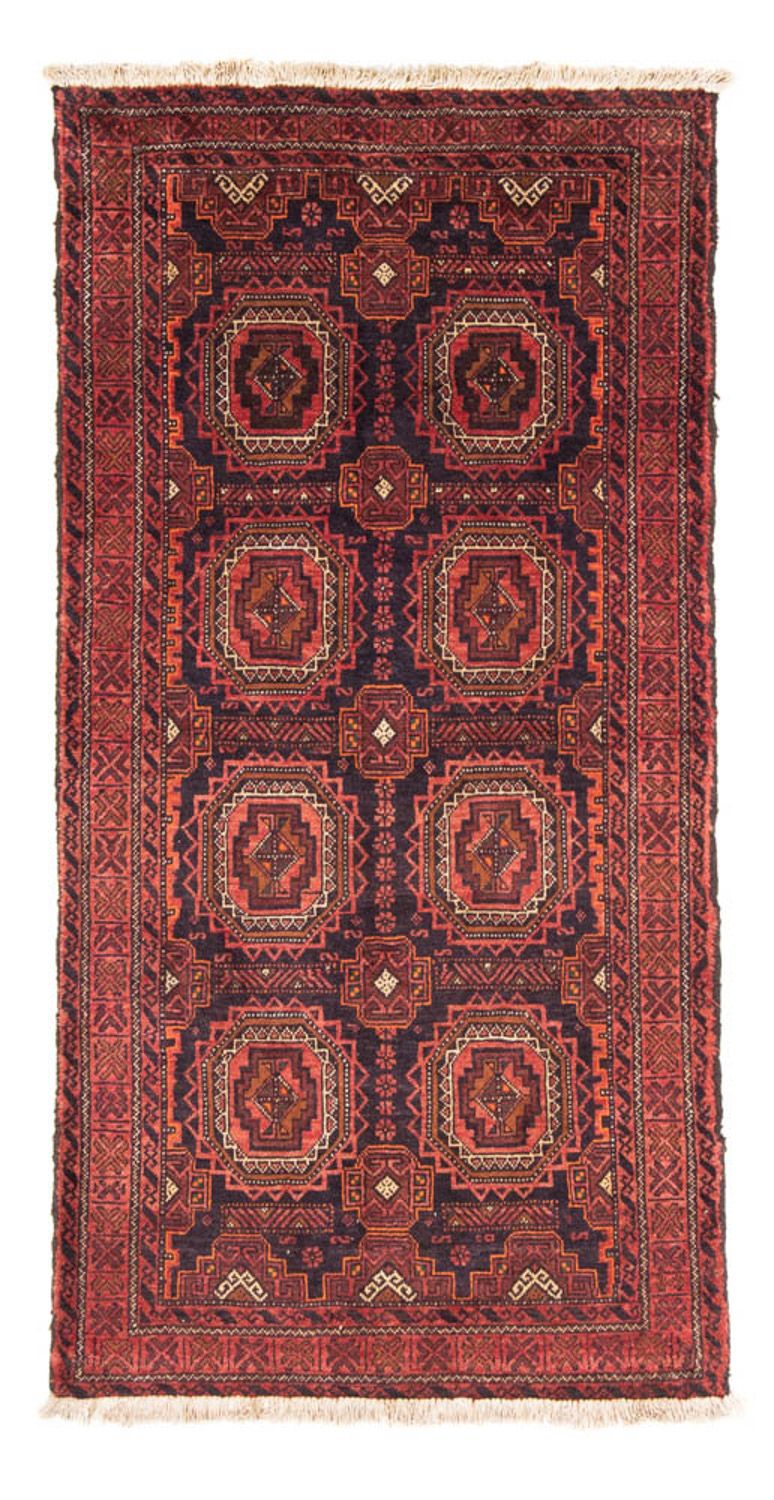 Loper Baluch tapijt - 200 x 106 cm - licht rood