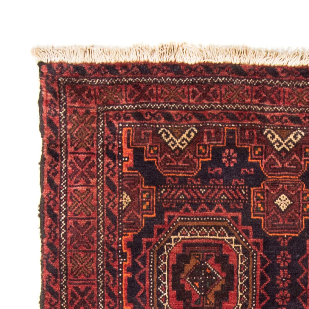Loper Baluch tapijt - 200 x 106 cm - licht rood