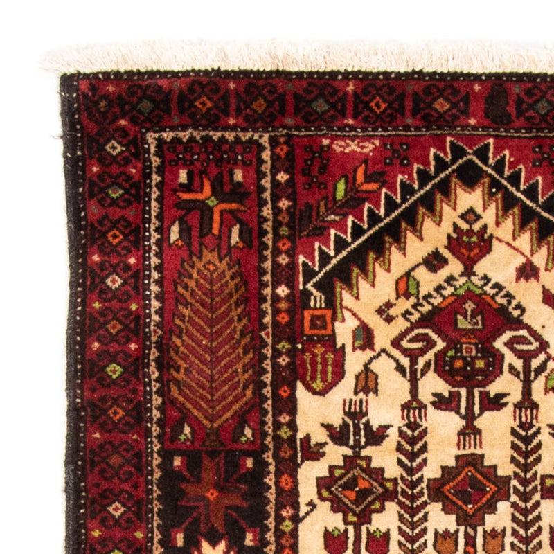 Loper Baluch tapijt - 187 x 102 cm - rood