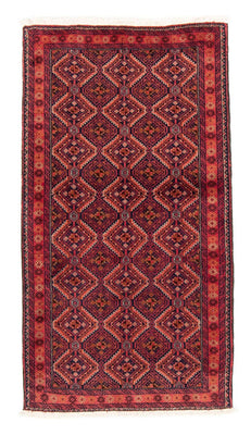 Loper Baluch tapijt - 190 x 105 cm - rood