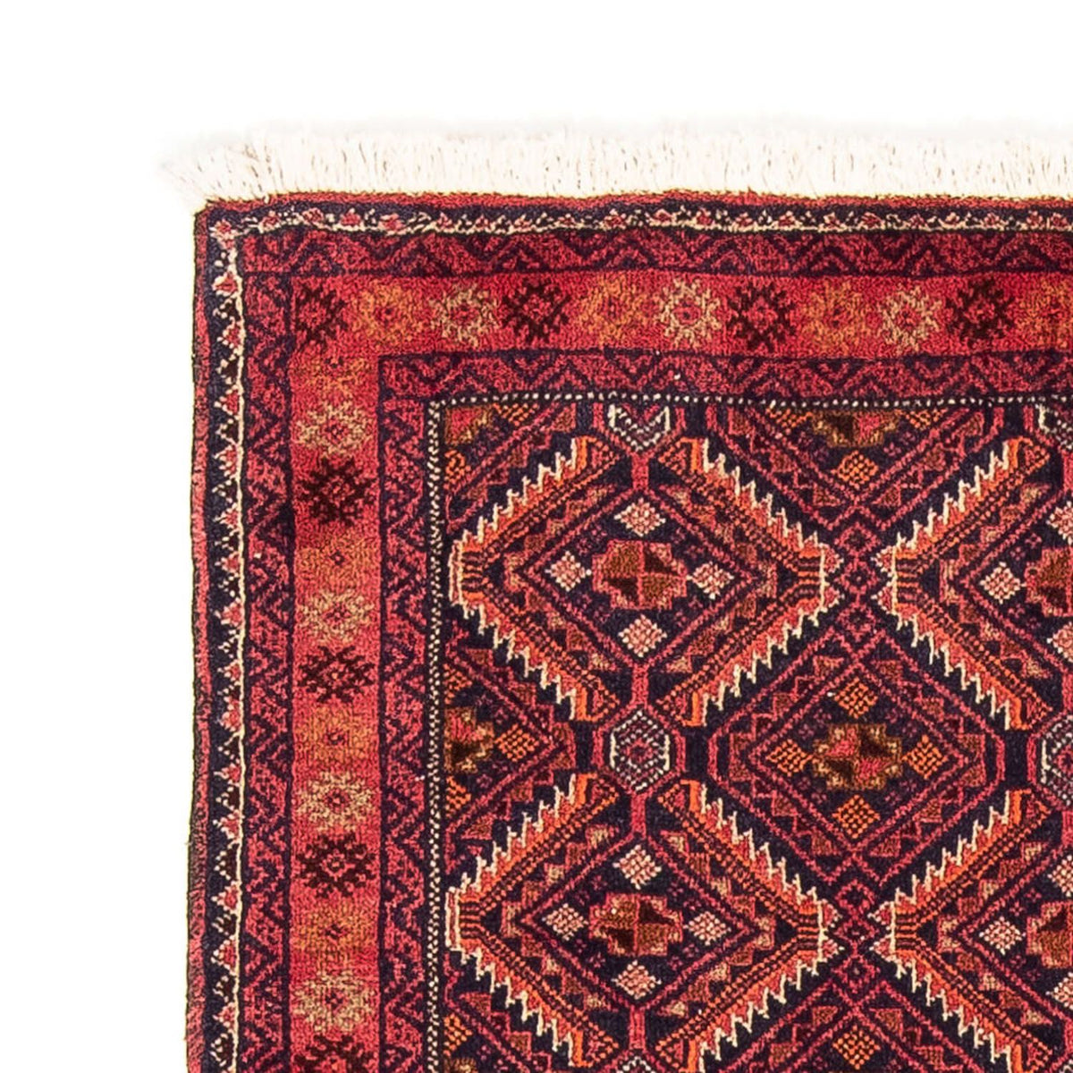 Loper Baluch tapijt - 190 x 105 cm - rood