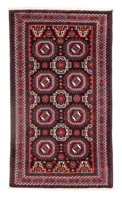 Loper Baluch tapijt - 194 x 105 cm - rood