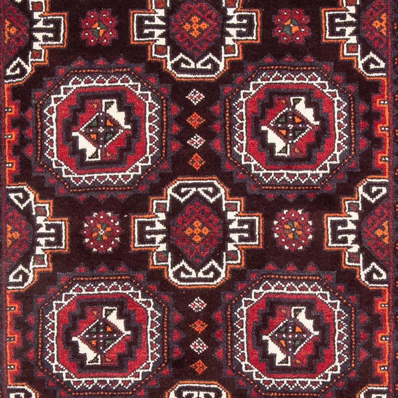 Loper Baluch tapijt - 194 x 105 cm - rood