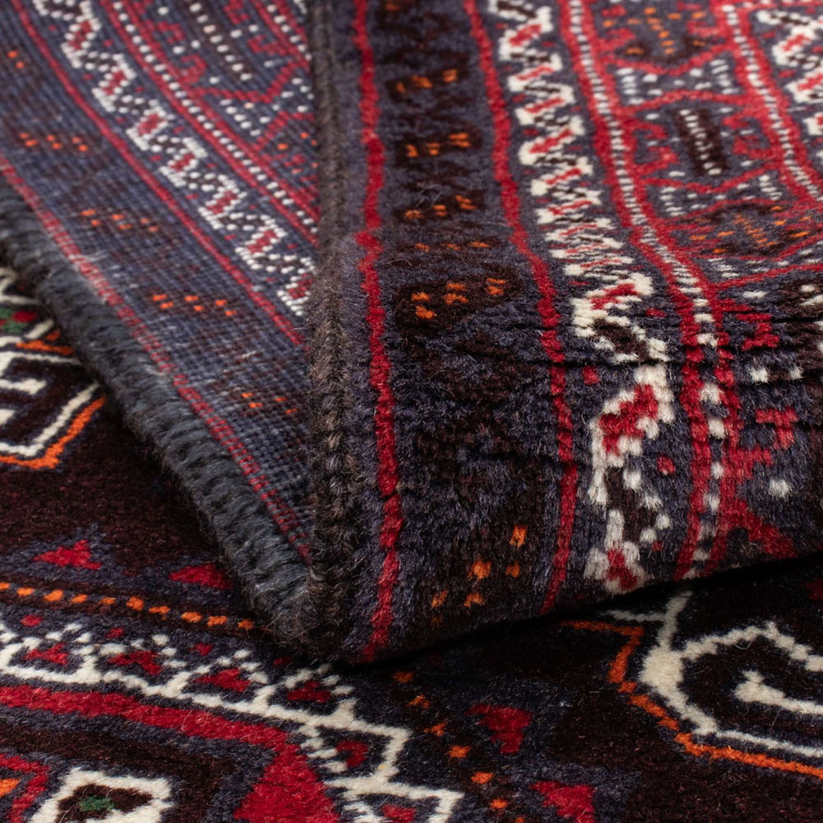 Loper Baluch tapijt - 194 x 105 cm - rood