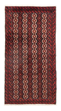 Loper Baluch tapijt - 191 x 100 cm - rood