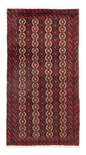 Loper Baluch tapijt - 191 x 100 cm - rood