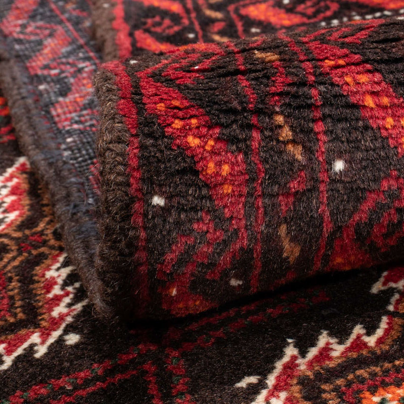 Loper Baluch tapijt - 191 x 100 cm - rood