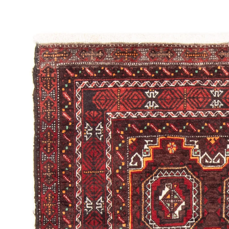 Loper Baluch tapijt - 186 x 99 cm - rood