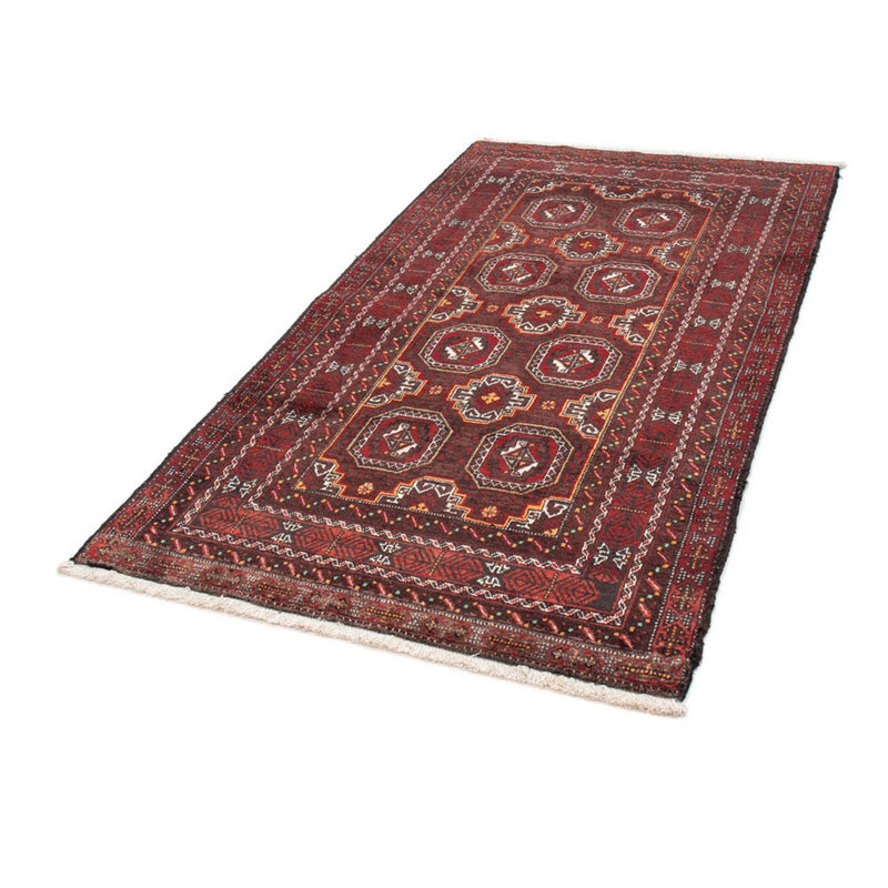 Loper Baluch tapijt - 186 x 99 cm - rood