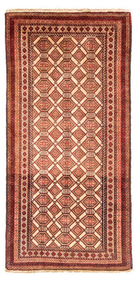 Loper Baluch tapijt - 222 x 111 cm - beige